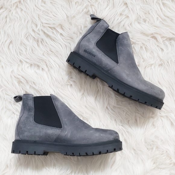 Birkenstock Other - Birkenstock Stalon Leather Gray Men's Boot